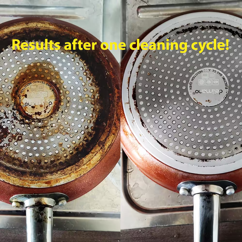 Alkaline strength, zero harsh chemicals